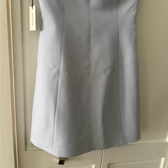 Wilfred Aritzia Appraise Strapless Dress 6 NWT | Blue Mini - Picture 10 of 16